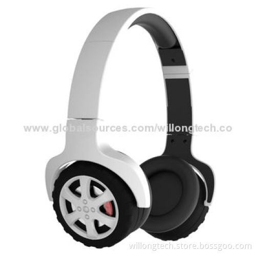 2014 Newest Design Wheel Headphones, Rotatable for 360 Degrees, 3mW Rated Power
